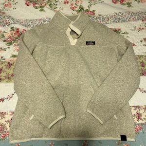 Ll bean sweater fleece